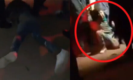 Vecinos vapulean a tres asaltantes y los hacen llorar de los golpes (Vídeo)