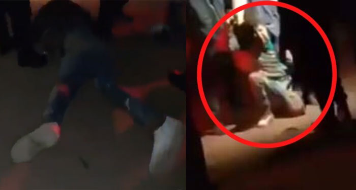 Vecinos vapulean a tres asaltantes y los hacen llorar de los golpes (Vídeo)