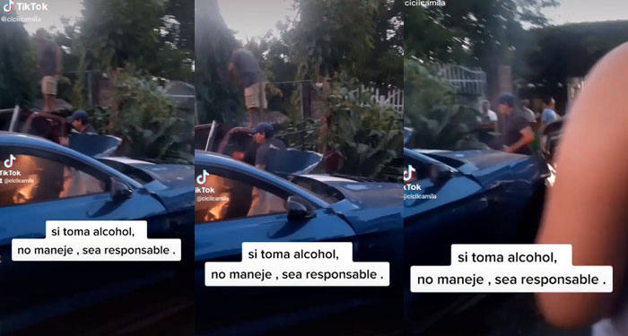 Hombre en estado de ebriedad choca y le quita la vida a un niño (Video)