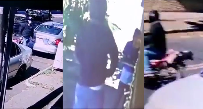 Asalto con arma de fuego en la zona 11 capitalina quedó grabado (Video)