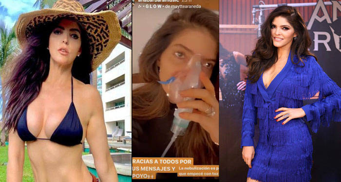 Ana Barbara se encuentra aislada y con oxígeno por Covid-19 (Video)