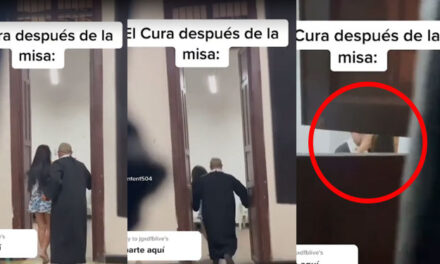 Captan a Cura teniendo relaciones luego de la misa (Video)