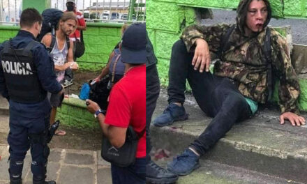 Marero intentó asaltar a un Policía alemán y resultó vapuleado