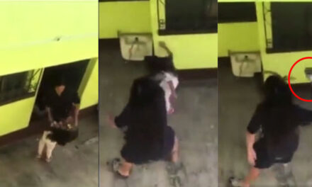 Madre agrede brutalmente a su hija de 4 años (Video)