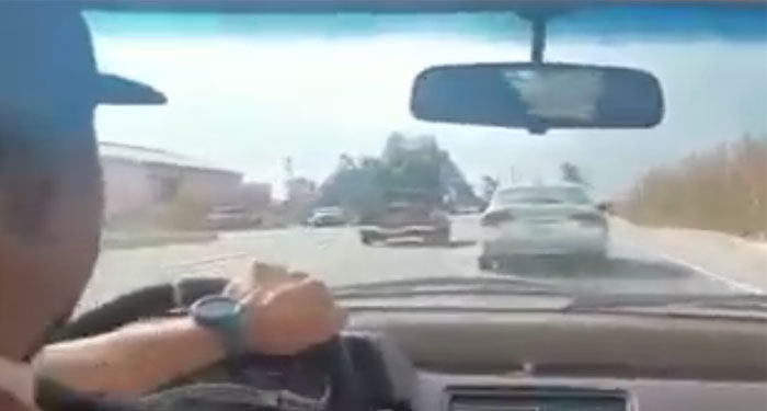 Momento de un fatal accidente por ir a excesiva velocidad en Xela (Video)