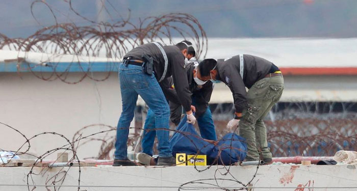 Motín en cárcel de Ecuador deja al menos 68  reos fallecidos (Video)