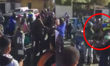 Motoristas y automovilistas se enfrentan a manifestantes de Codeca (Video)