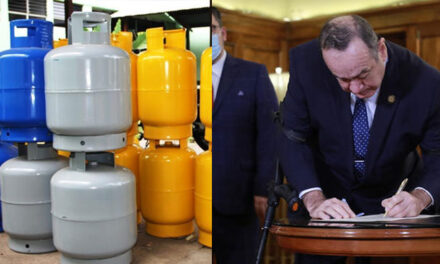 Giammattei firma propuesta de ley de subsidio para el gas propano (Video)