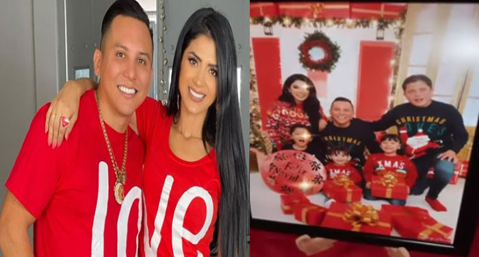 Así quedo el hogar de Edwin Luna y Kimberly Flores decorado de Navidad (Video)