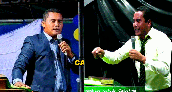 Difunden fotografías de la madre del Pastor Carlos Rivas pintada y con cadenas en el cuello