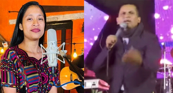 Hermano de Carlos Rivas bendice a la cantante Ana González (Video)