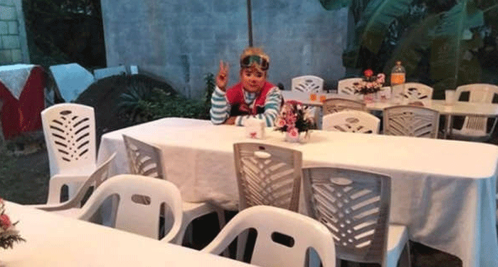 Familiares e invitados dejan plantada a niña en su fiesta de cumpleaños