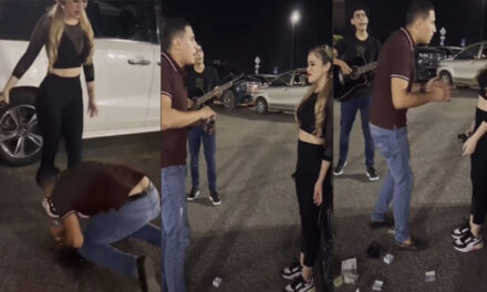 Hombre enamorado le pide matrimonio a su novia y ella lo rechaza (Video)