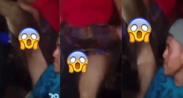 Mujer enseña de más en una fiesta y el video se vuelve viral (Video)