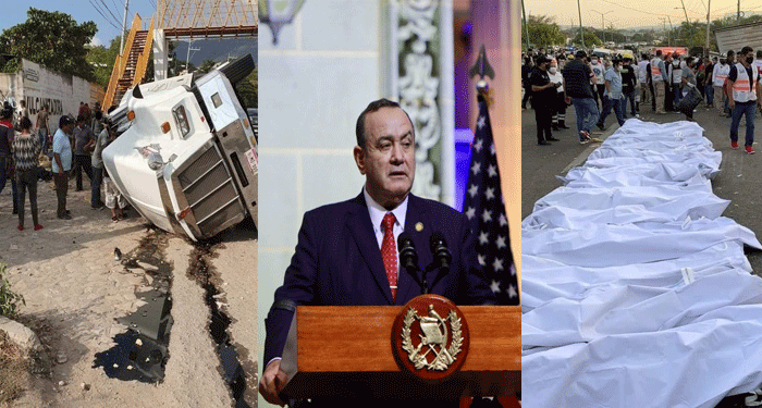 Giammattei declara tres día de duelo Nacional por tragedia de Migrantes