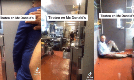 Momento exacto de Fuerte balacera en en McDonald’s de EE-UU (Video)