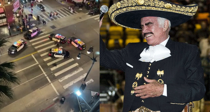 El fuerte tiroteo en pleno homenaje a Vicente Fernández (Video)