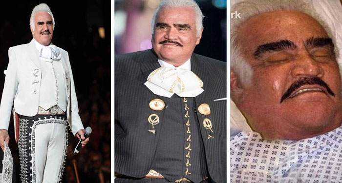 El Charro de Huentitán Vicente Fernández vuelve al intensivo (Video)