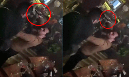 Momento en que sobrino del Chapo abrió fuego dentro de una discoteca y amenaza a un hombre (Video)