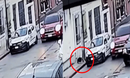 Difunden video del momento exacto cuando sicario le disparó a taxista en la zona 1 (Video)