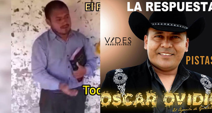 Pastor azotado le manda fuerte mensaje al cantante Oscar Ovidio (Video)