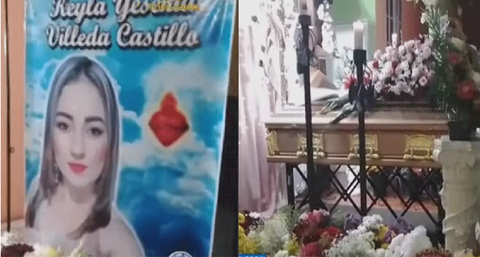 Así velaron familiares y amigos el cuerpo de Keyla Yesenia Villeda (Video)
