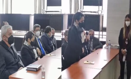 Roxana Baldetti se hace presente a Tribunales y dice que está contagiada de Covid19 (Video)