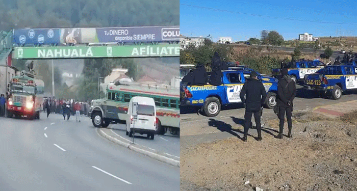 ¿Habrá bloqueos en las próximas horas, tras el enfrentamiento en Nahualá?