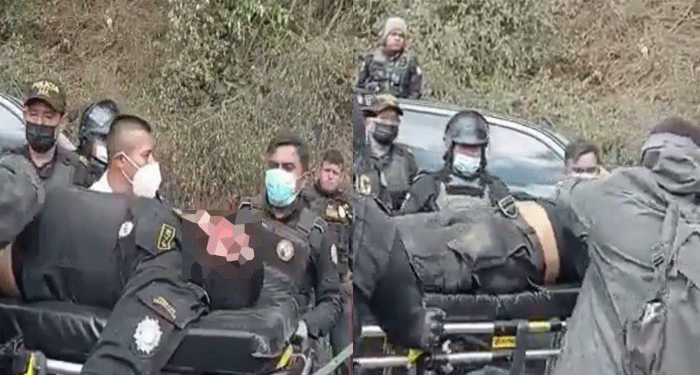 Se viraliza videos de los últimos segundos de vida del Inspector Mauricio Canahuí