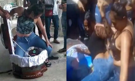 Mujeres despiden a familiar bailando reguetón encima del ataúd y se vuelve viral (Video)