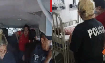 Momento en que Policías tratan de salvar a un niño que se está ahogando (Video)