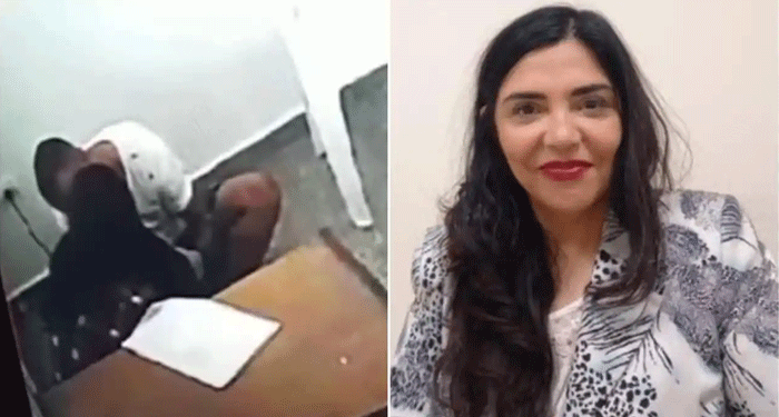 Jueza que mantuvo relaciones con un reo fue entrevistada (Video)