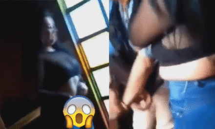 Pareja es descubierta teniendo intimidad dentro de una Iglesia (Video)