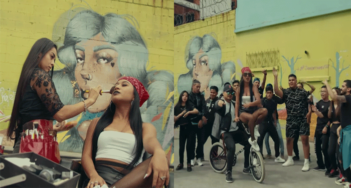 La fuerte reacción de los verdaderos famosos al escuchar la Canción de Esme La Chapina (Video)
