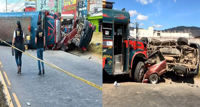 Identifican al piloto responsable del mortal accidente en la zona 6 de Quetzaltenango