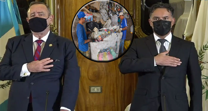 Gobierno de Giammattei lanza reglamento que obliga a reciclar la basura (Video)