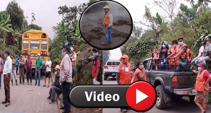 Comienzan las primeras evacuaciones tras fuerte erupción del Volcán de Fuego (Video)