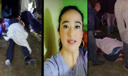 Mujer muere tras quedar atrapada debajo de un bus en Huehuetenango