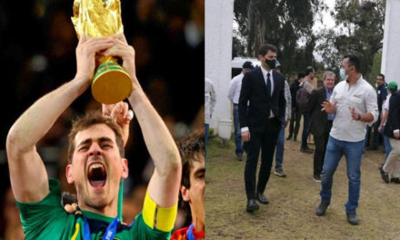 Iker Casillas exportero del Real Madrid se encuentra de visita en Guatemala (Video)