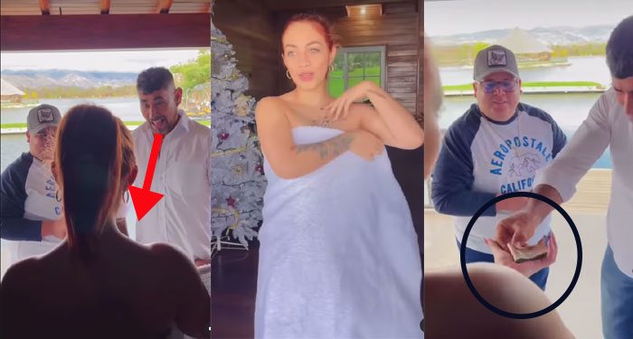 Tres Kiebres y El Primaso pagan Q5000 para ver a Kaeelen García sin ropa (Video)