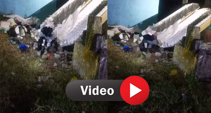 Desconocidos abren tumba de niño que recién había sido sepultado (Video)