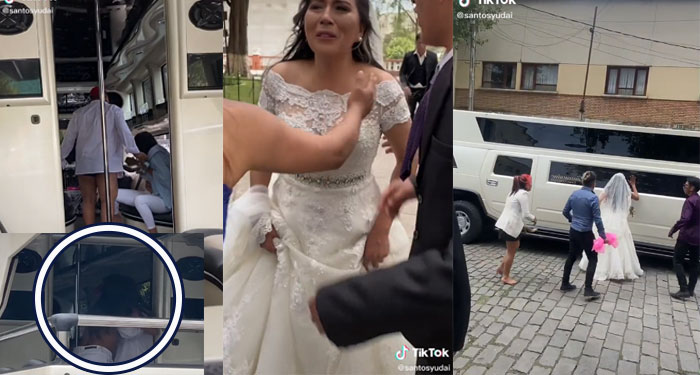 “En plena Boda” Novia descubre a su futuro esposo con su amante teniendo relaciones (Video)
