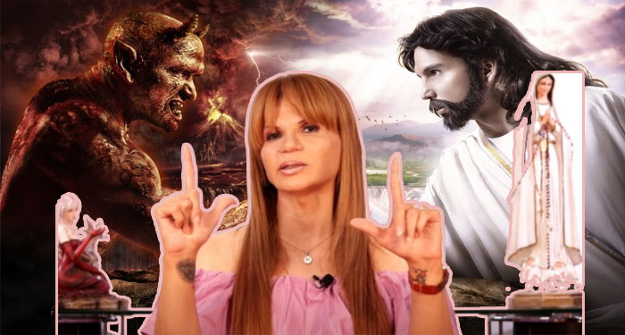 ¿Guerra Celestial? Mhoni Vidente confirma que mañana 21 DIOS bajara a pelear con el DIABLO (Video)