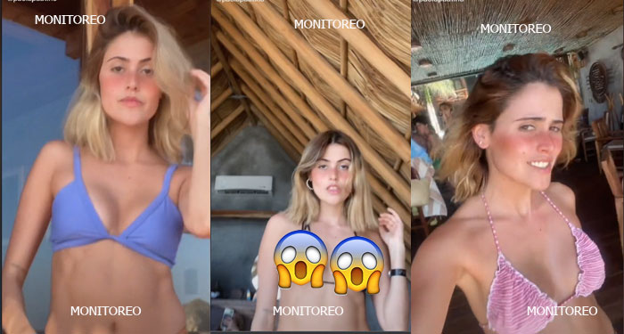 Madre publicó fotos de su hija como Dios la trajo al mundo y se vuelven virales
