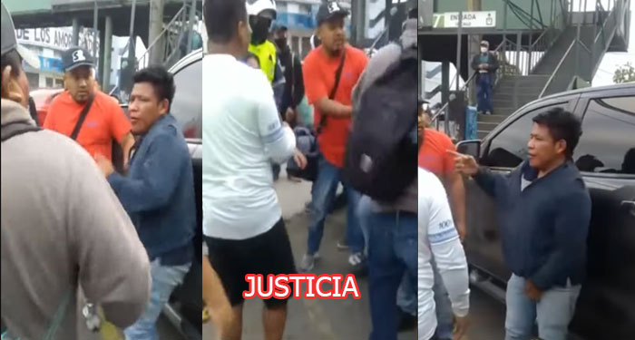 Ladrón es vapuleado cuando robaba las pertenencias de una mujer en la zona 12 (Video)