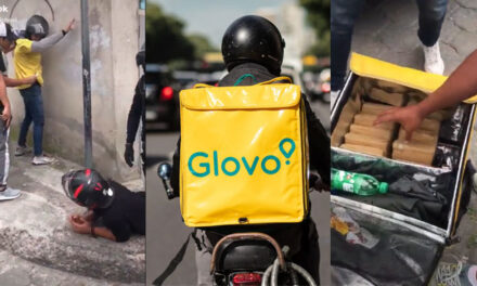 Dos motoristas de la aplicación GLOVO son detenidos con 12 paquetes de droga (Video)