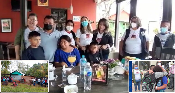Mujer que decapitó a su esposo se reencuentra con sus hijos tras ser Liberada