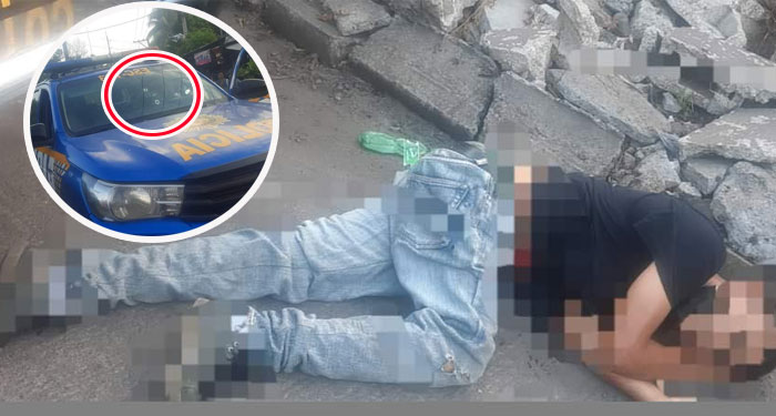 Ladrón se encuentra entre la vida y la muerte tras enfrentarse a balazos contra la PNC