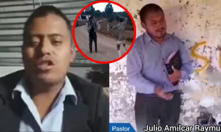 Pastor azotado Julio Amílcar fue captado predicando en estado de ebriedad (Video)