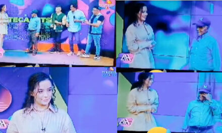 Mechito le declara su amor a conductora de TVAzteca y se vuelve viral (Video)